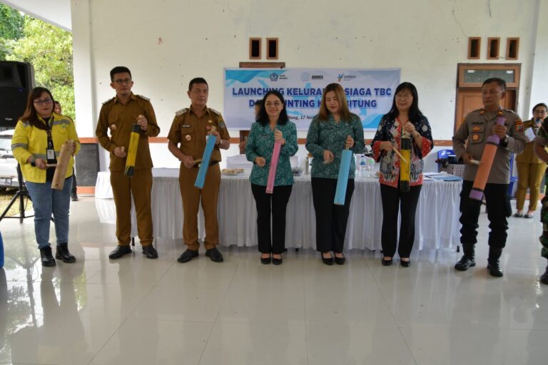 Dalam Upaya Pencegahan TB dan Stanting, Ketua TP. PKK Kota Bitung Canangkan Kelurahan Siaga di Batu Putih