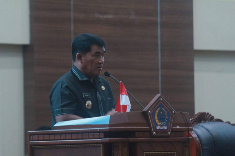 Gubernur YSK Sampaikan 3 Ranperda Dalam Rapat Paripurna DPRD Sulut