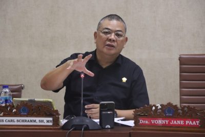 Terkait Pencemaran Lingkungan Hidup di Sulut,Schramm Minta Banggar dan TAPD Untuk Serius Dalam Penataan Anggaran di DLH