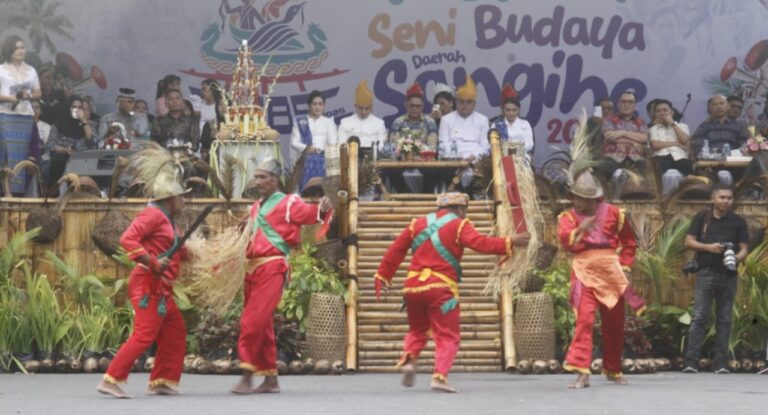 Kemeriahan Ajang Festival Seni Budaya Sangihe Tahun 2025