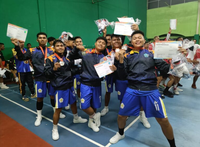 Terbaik di Sulawesi Utara, Sepak Takraw Sangihe Raih Perak di Ajang Porprov XII Kota Manado