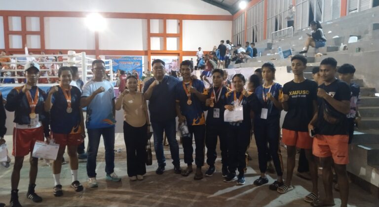 Tinju Sangihe Persembahkan 3 Emas di Ajang Porprov