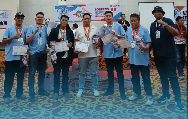 Porprov 2025, Cabor Bridge Sitaro Sumbang Medali Perak