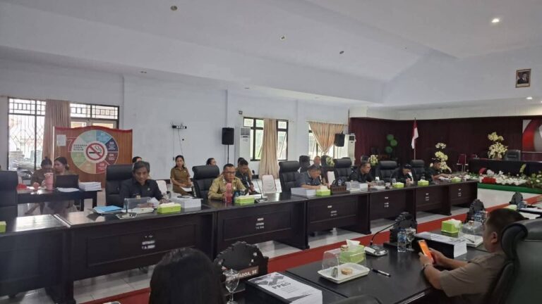 KUA 2026 Rampung Dibahas, DPRD dan Pemkab Sitaro Lanjutkan Agenda PPAS