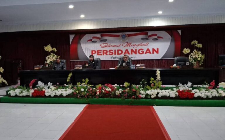 DPRD dan Bupati Sitaro Bahas Ranperda APBD 2026 Dengan Dinamika Fraksi
