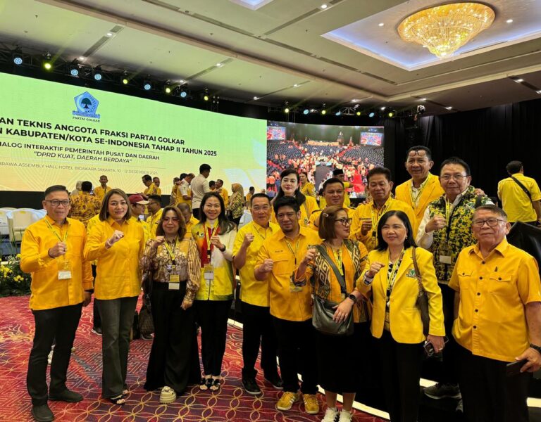 Anggota Fraksi Partai Golkar DPRD Sulut Ikut Bimtek Tahap Dua di Jakarta