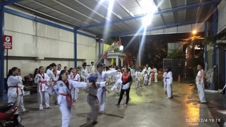 Besok, 80 Atlet Taekwondo BSG-TC Siap Ikut Ujian Kenaikan Tingkat