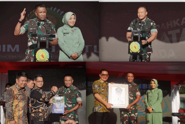 Tinggalkan Presentasi Membanggakan, Letkol Czi Hanif Tupen Resmi Mengakhiri Kepemimpinan di Kodim 1310/Bitung