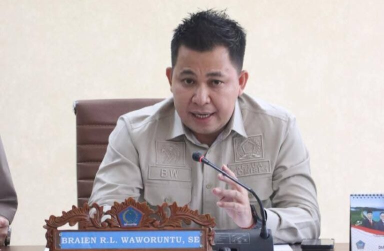 Braien Waworuntu Ingatkan Kadis PMD Sulut Turun Sosialisasi Terkait Turunnya Anggaran Dana Desa