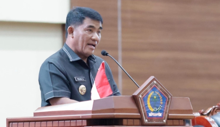 Sampaikan LKPJ 2025 di Paripurna, Ini Yang Ditekankan Gubernur Yulius Selvanus