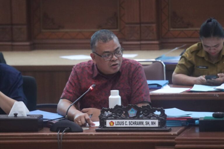 Louis Schramm Pertanyakan Pokir Anggota Dewan Hilang di SIPD