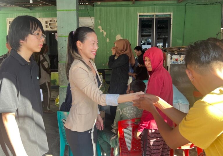 Cindy Wurangian Reses di Minut-Bitung, Masyarakat Harapkan Bantuan Study S1 dan S2